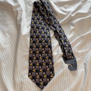 Mickey Unlimited Vintage Disney Silk Necktie with Mickey Mouse Pattern  #disney